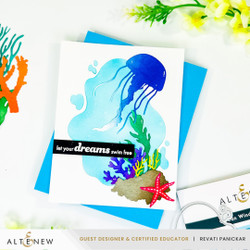 Altenew stanssi Ocean Windows