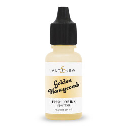 Altenew Fresh Dye Ink -täyttöpullo, sävy Golden Honeycomb