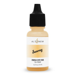 Altenew Fresh Dye Ink -täyttöpullo, sävy Sunray