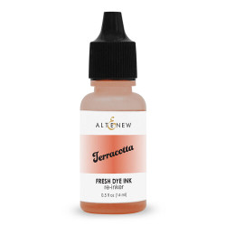 Altenew Fresh Dye Ink -täyttöpullo, sävy Terracotta