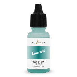 Altenew Fresh Dye Ink -täyttöpullo, sävy Emerald