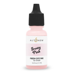 Altenew Fresh Dye Ink -täyttöpullo, sävy Frosty Pink