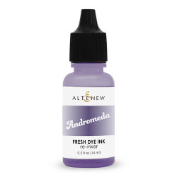 Altenew Fresh Dye Ink -täyttöpullo, sävy Andromeda