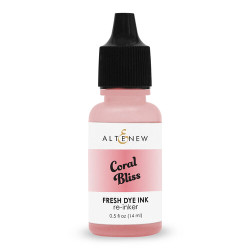 Altenew Fresh Dye Ink -täyttöpullo, sävy Coral Bliss