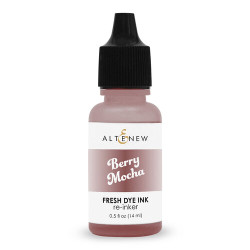 Altenew Fresh Dye Ink -täyttöpullo, sävy Berry Mocha