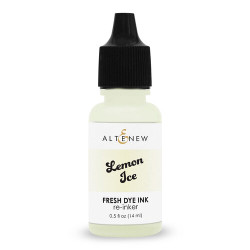 Altenew Fresh Dye Ink -täyttöpullo, sävy Lemon Ice