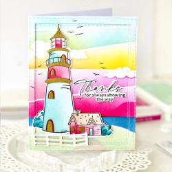 Pinkfresh Studio Press Plate -levy Guiding Light