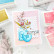 Pinkfresh Studio stanssi Dotted Postage Square