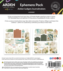 Arden Creative Studio Ephemera -leikekuvat Amber Ledgers, Journalmakers