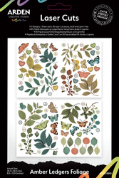 Arden Creative Studio Laser Cuts -leikekuvat Amber Ledgers Foliage