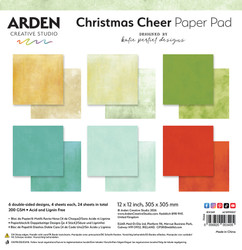 Arden Creative Studio paperikko Christmas Cheer Solids, 12