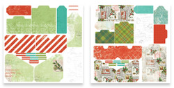 Arden Creative Studio Ephemera -leikekuvat Christmas Cheer Journalmakers.