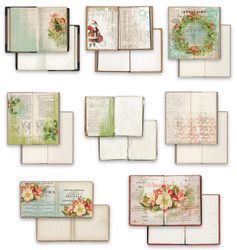 Arden Creative Studio Ephemera -leikekuvat Christmas Cheer Bookmarkers.