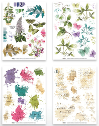 Arden Creative Studio Rub-Ons siirtokuvat Garden Chronicles, 8 arkkia