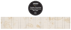 Arden Creative Studio PET -teippi Garden Chronicles, Ledger Continuous