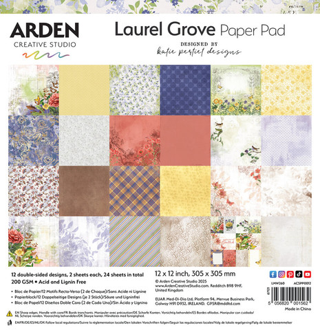 Arden Creative Studio paperikko Laurel Grove, 12
