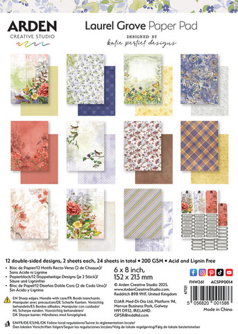 Arden Creative Studio paperipakkaus Laurel Grove, 6