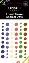 Arden Creative Studio Enamel Dots -tarrat Laurel Grove