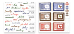 Arden Creative Studio Ephemera -leikekuvat Laurel Grove Page Makers