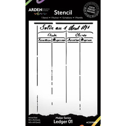 Arden Creative Studio sapluuna Ledger 01