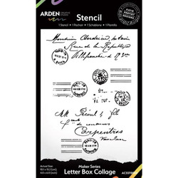 Arden Creative Studio sapluuna Letter Box Collage
