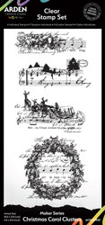 Arden Creative Studio leimasin Christmas Carol Clusters