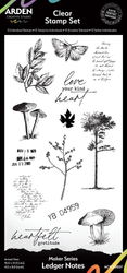 Arden Creative Studio leimasin Ledger Notes