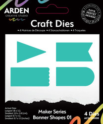 Arden Creative Studio stanssi Banner Shapes 01