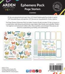 Arden Creative Studio Ephemera -leikekuvat Page Starters
