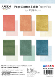 Arden Creative Studio paperipakkaus Page Starters Solids