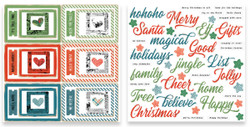 Arden Creative Studio Ephemera -leikekuvat Season of Joy Page Makers