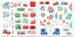 Arden Creative Studio Ephemera -leikekuvat Vintage Christmas