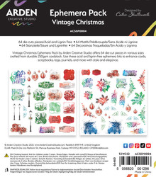 Arden Creative Studio Ephemera -leikekuvat Vintage Christmas
