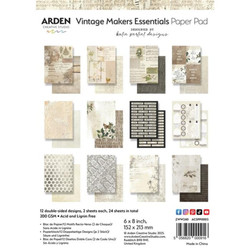 Arden Creative Studio paperipakkaus Vintage Makers Essentials
