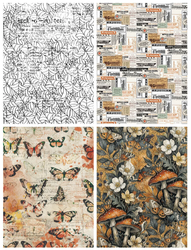 Arden Creative Studio Decoupage -paperi, Wicked Woods