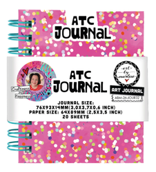 Studio Light Art Journal By Marlene, ATC