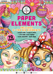 Studio Light Art By Marlene X-tra Big Elements -leikekuvakirja