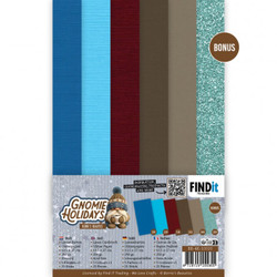 Berrie's Beauties kartonkipakkaus Gnomie Holidays, 13.5 x 27 cm 