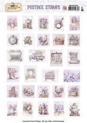 Berrie's Beauties Lovely Lilacs 3D-kuvat Postage Stamps