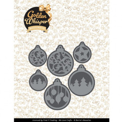Berrie's Beauties Golden Whisper stanssi Golden Baubles