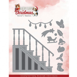 Berrie's Beauties A Very Furry Christmas stanssi Verry Furry Stair
