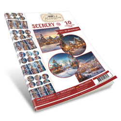 Berrie's Beauties Scenery Book -kirja Christmas Time