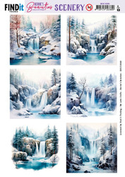 Berrie's Beauties 3D-kuvat Waterfall Square