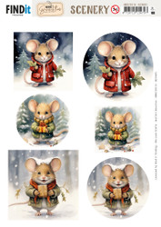 Berrie's Beauties 3D-kuvat Gifted Little Mice