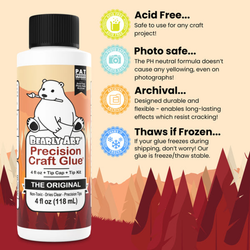 Bearly Art Precision Craft Glue - THE ORIGINAL -liima, 118 ml + kärkisetti