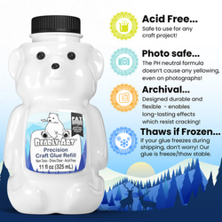 Bearly Art Precision Craft Glue - THE ORIGINAL -liima, 325 ml