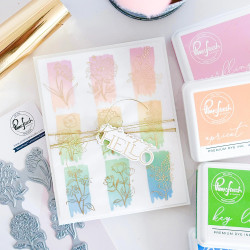 Pinkfresh Studio Press Plate -levy Beautiful Botanicals
