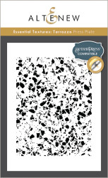 Altenew Press Plate Essential Textures: Terrazzo -levy