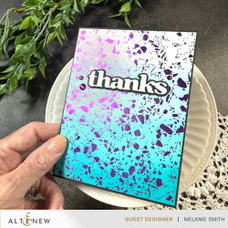 Altenew Press Plate Essential Textures: Terrazzo -levy