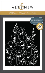 Altenew Press Plate Wildflower Whispers -levy